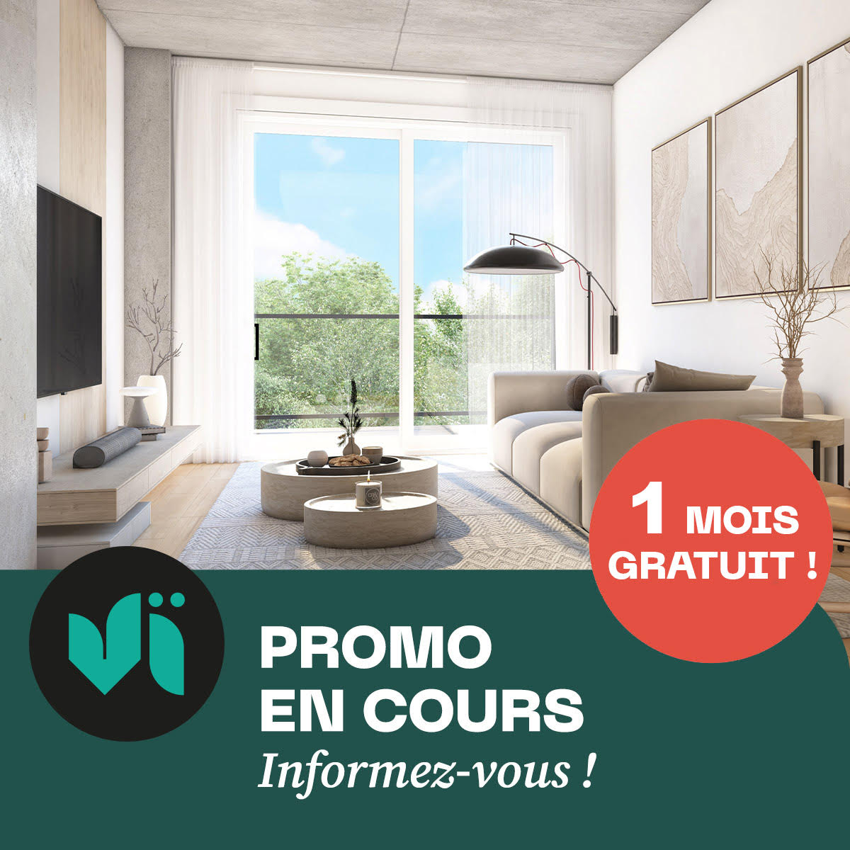 VÏ Terrebonne - 1 mois gratuit